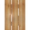 Ekena Millwork Spaced Board-n-Batten Shutters w/Z-Bar, Rough Sawn Western Red Cedar, 17 1/8W x 25H, PR RBS06Z17X025RWR - alternate 2